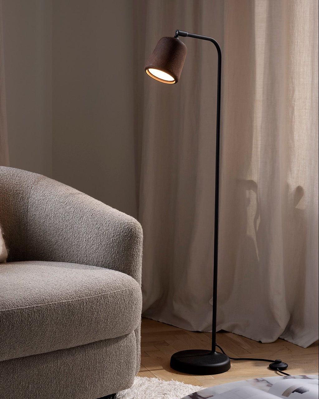 Material Floor Lamp