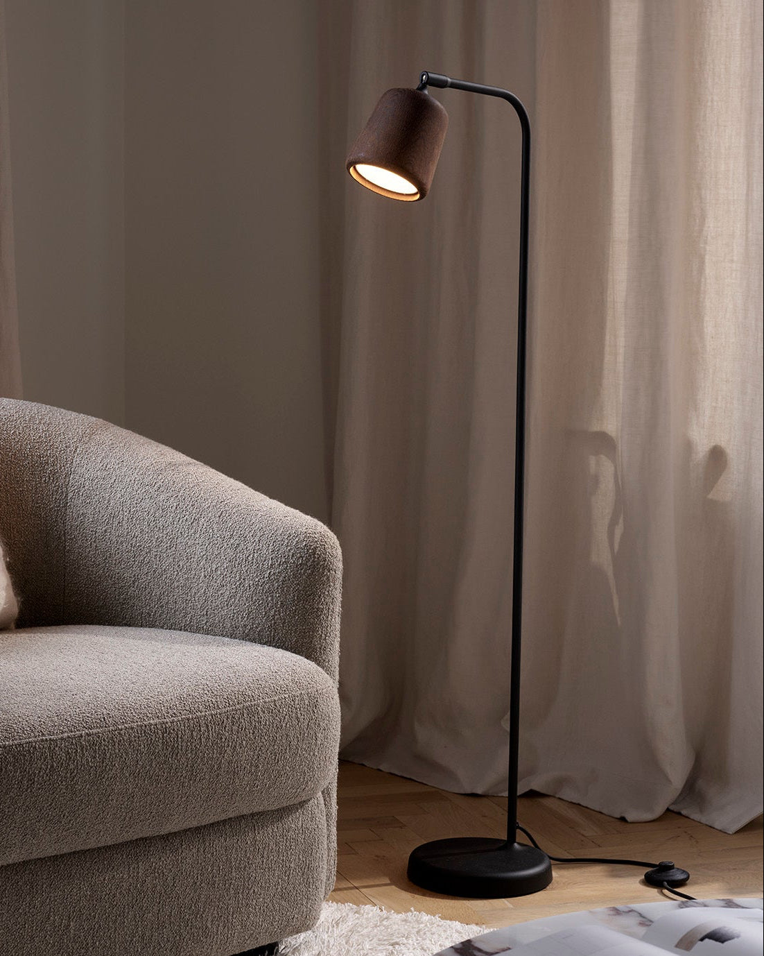 Material Floor Lamp