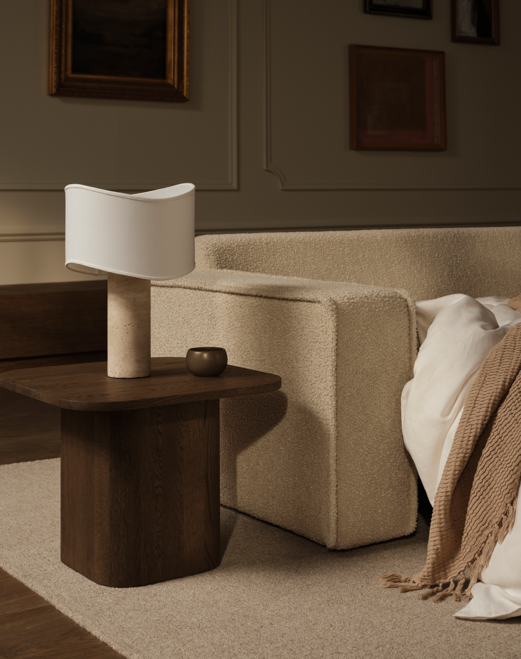 Eida Wood Side Table