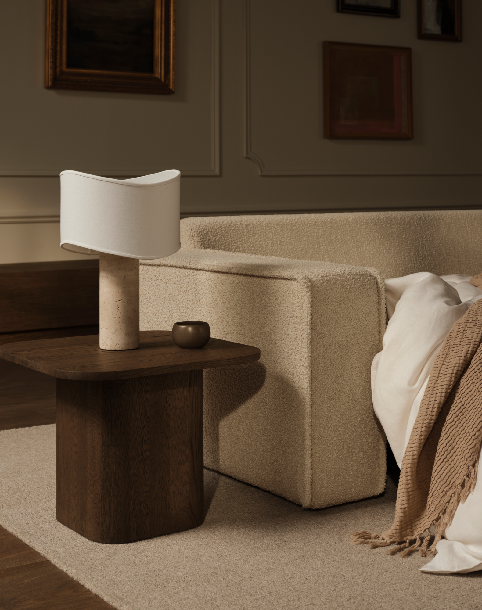 Eida Wood Side Table