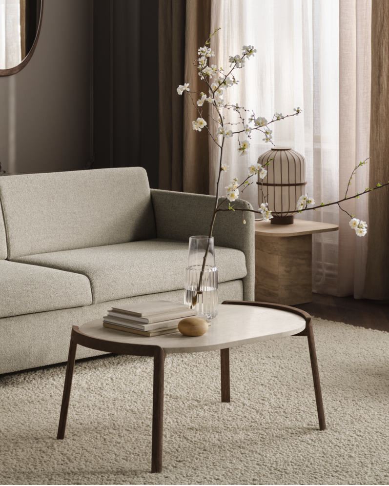 Mix Oval Coffee Table | 66 x 41 cm