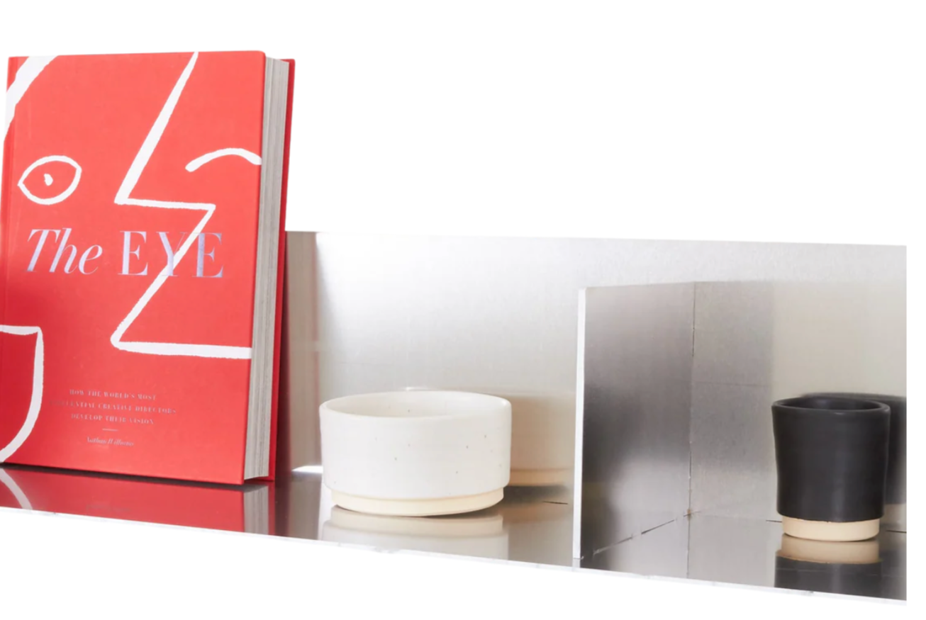RIVET SHELF | ALUMINIUM | LARGE
