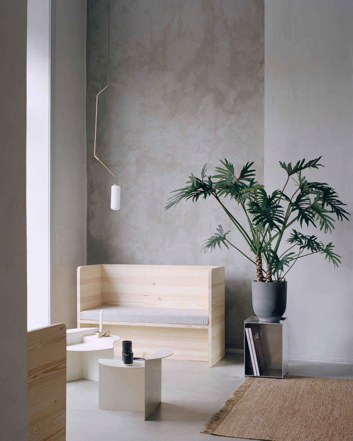 Rivet Side Table | Aluminum