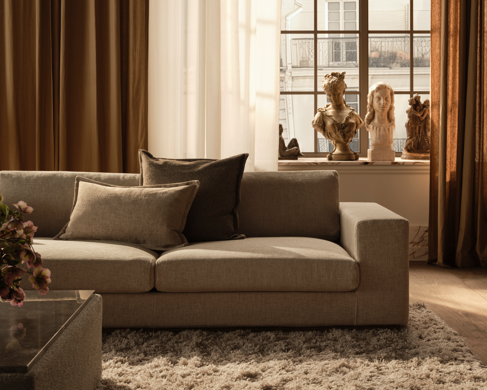 Sepia Sofa