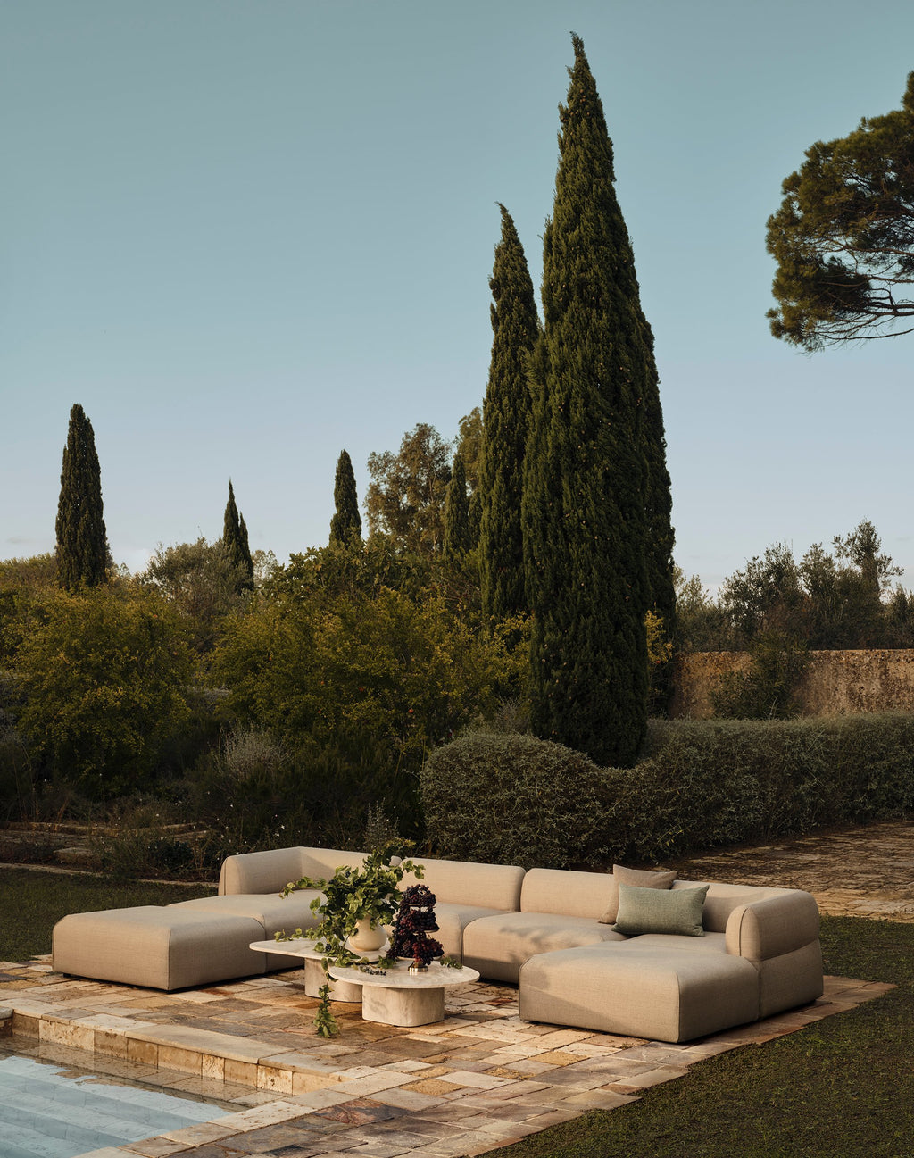 Arke Garden Sofa, 2 modules - 180 x 95 cm