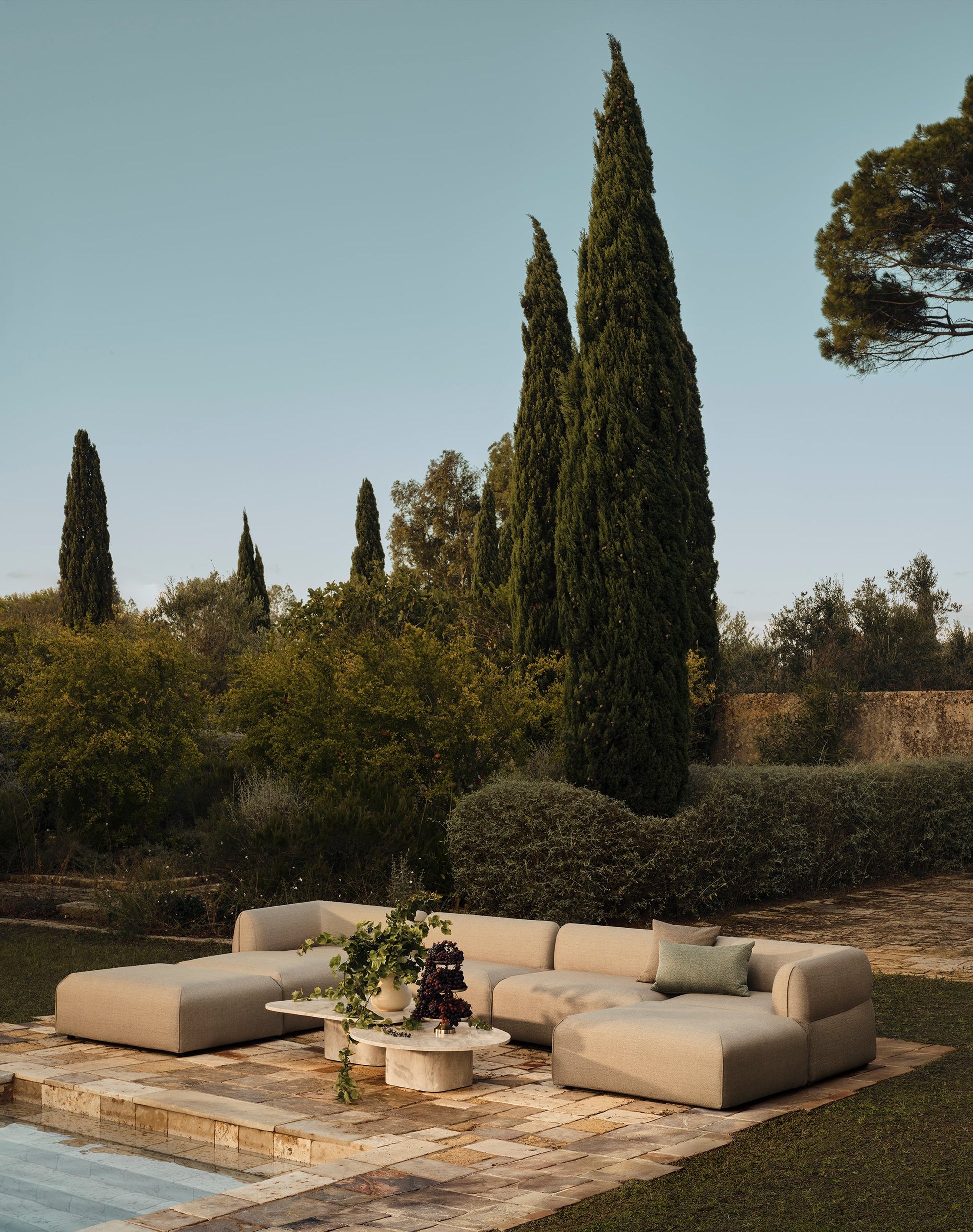 Arke Garden Sofa, 2 modules - 180 x 95 cm
