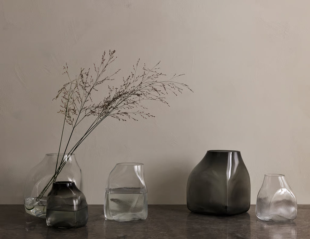 Bronco Vase Ø12 x H17 cm / Clear