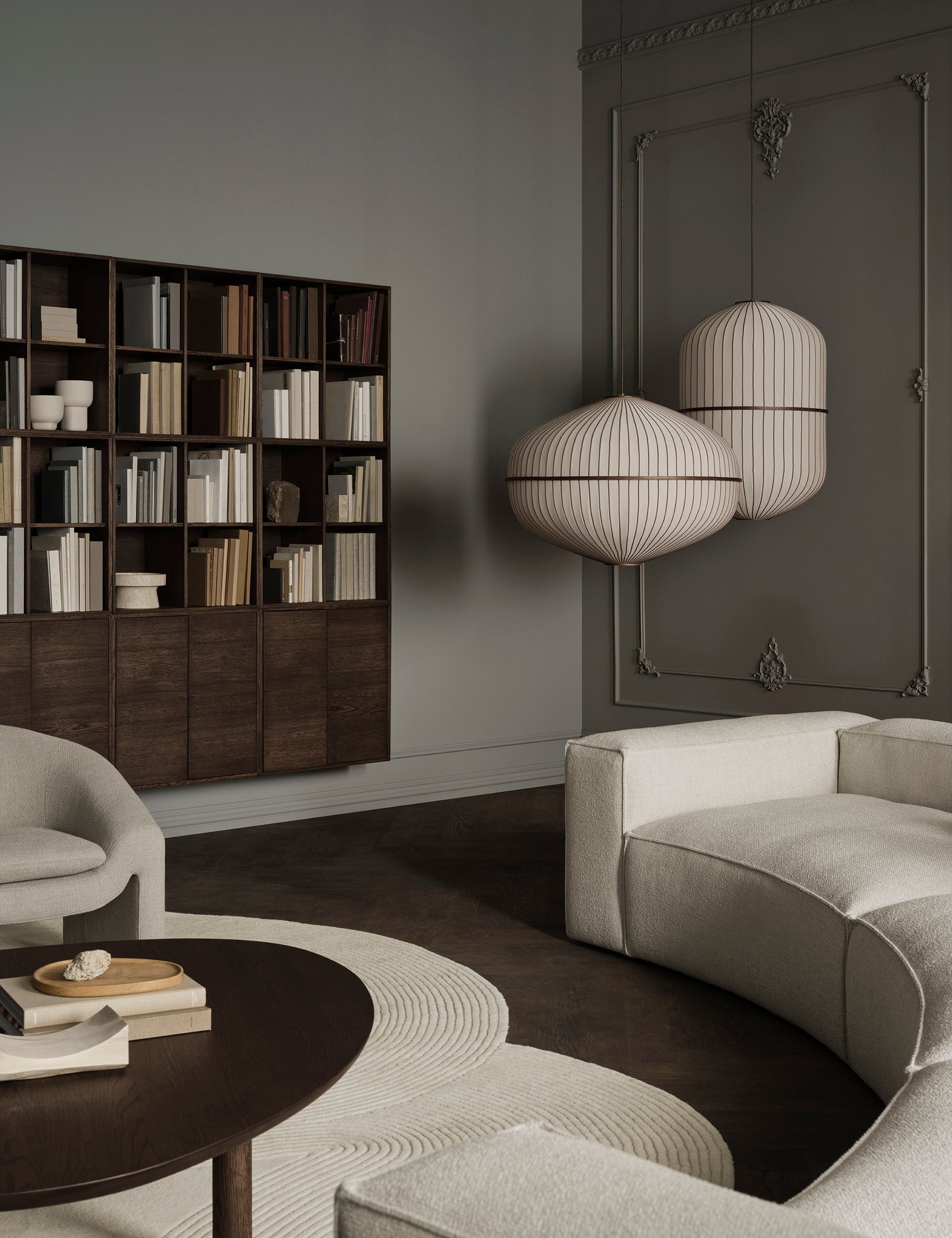 Vega Cabinet 4 rooms / 70x70x35 cm, Oiled oak
