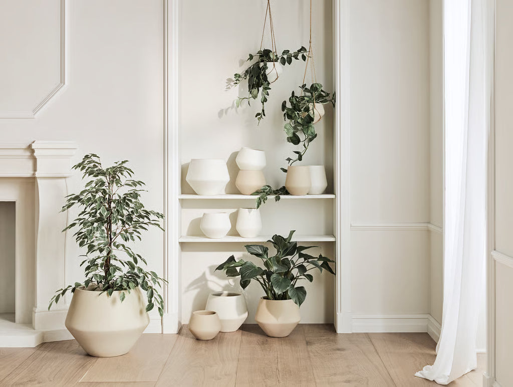 Grove Flowerpot Ø17 x H19 cm / Ivory