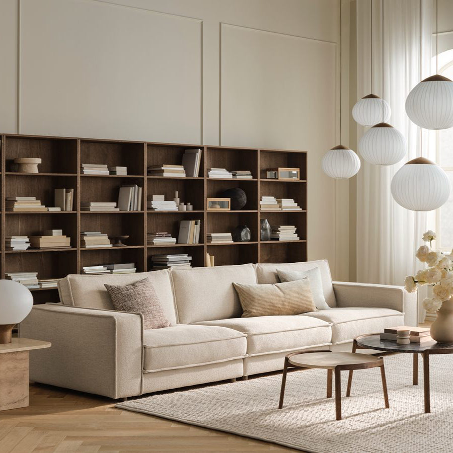 Bolia Classic Cushion 50x50 cm - Monza, Dark Beige