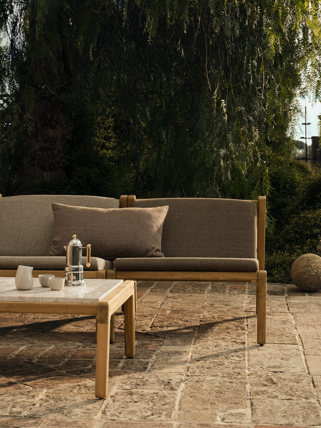 Patio Garden Sofa 2 Modules