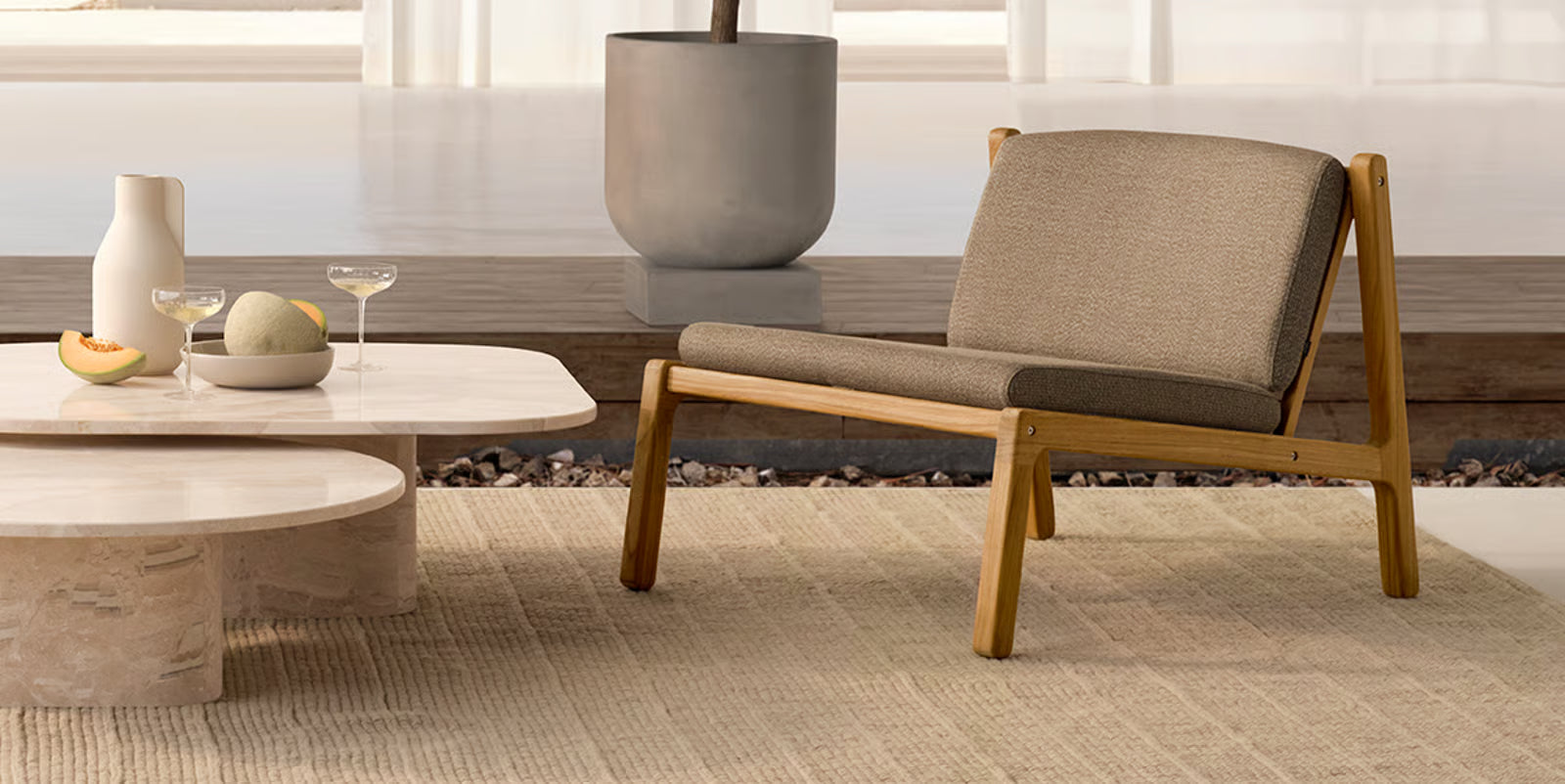 Patio Outdoor Sofa Back Module