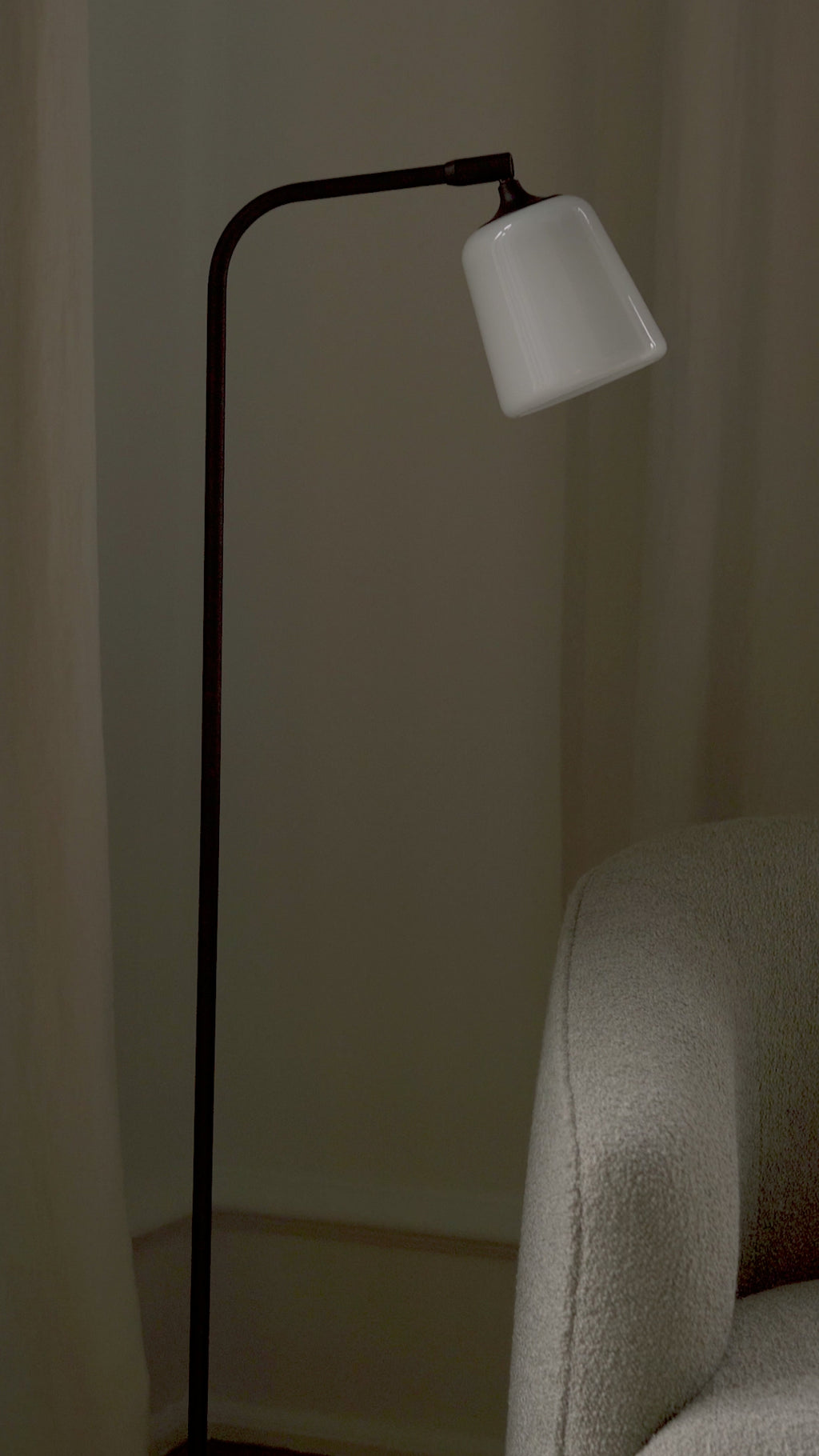 Material Floor Lamp
