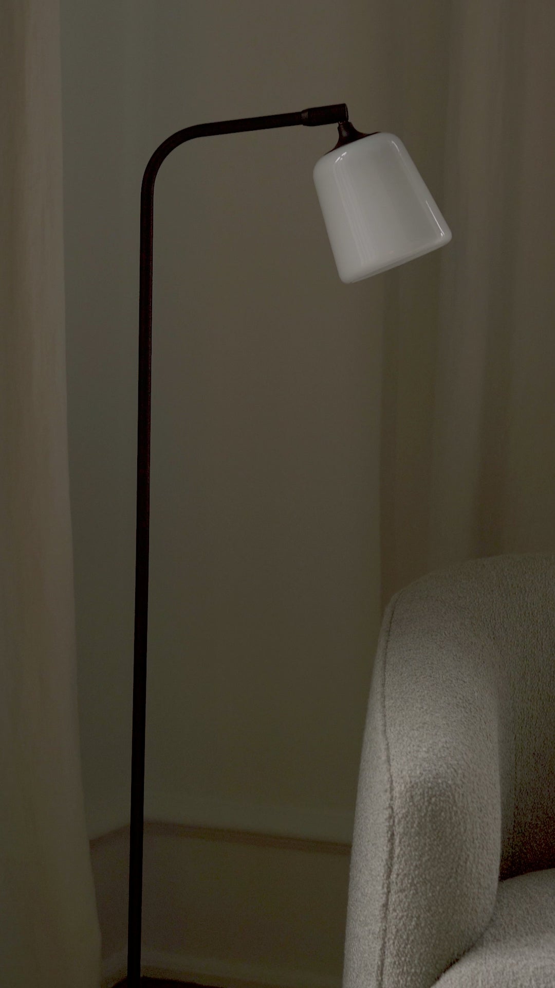 Material Floor Lamp