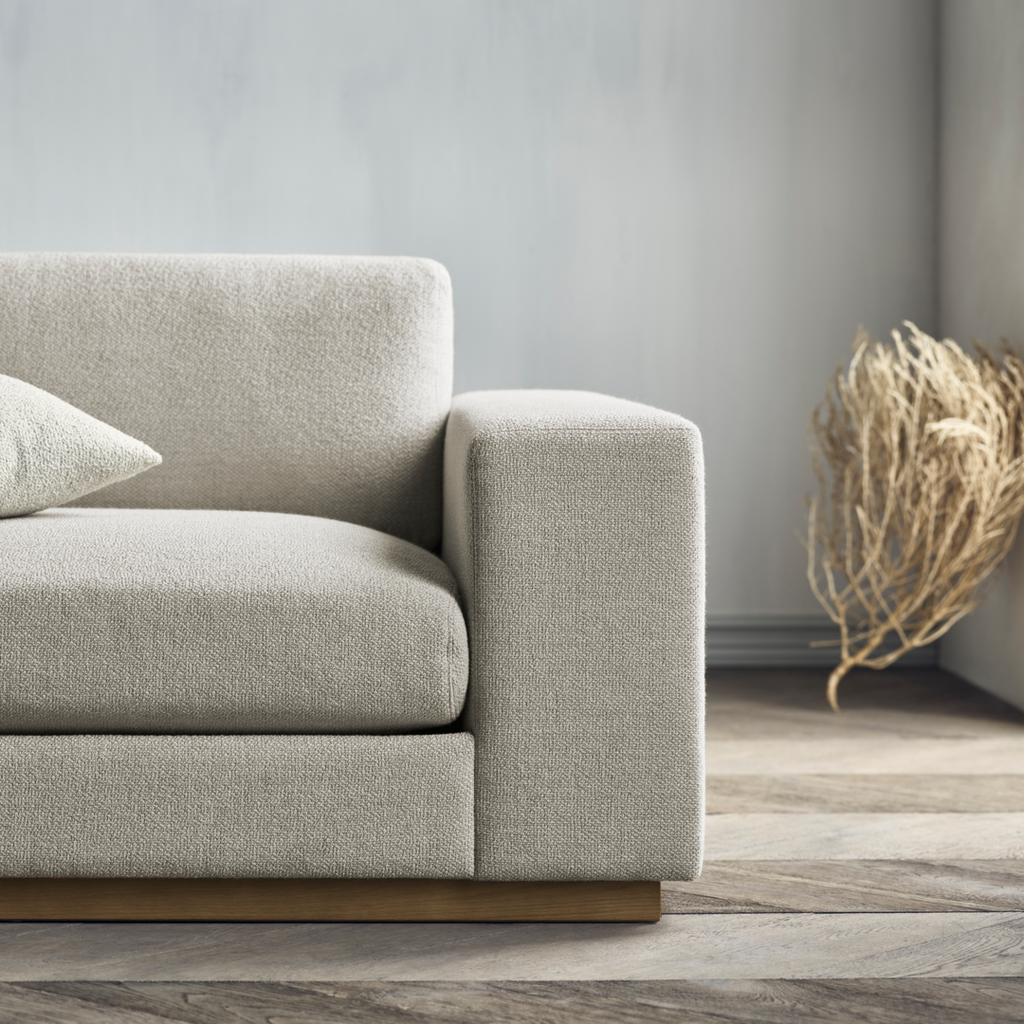Sepia - 3 seater sofa / with chaise longue right