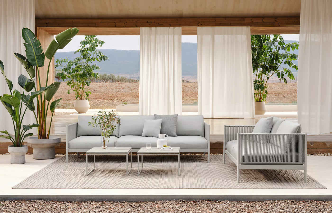 Track Garden Sofa 2 seater