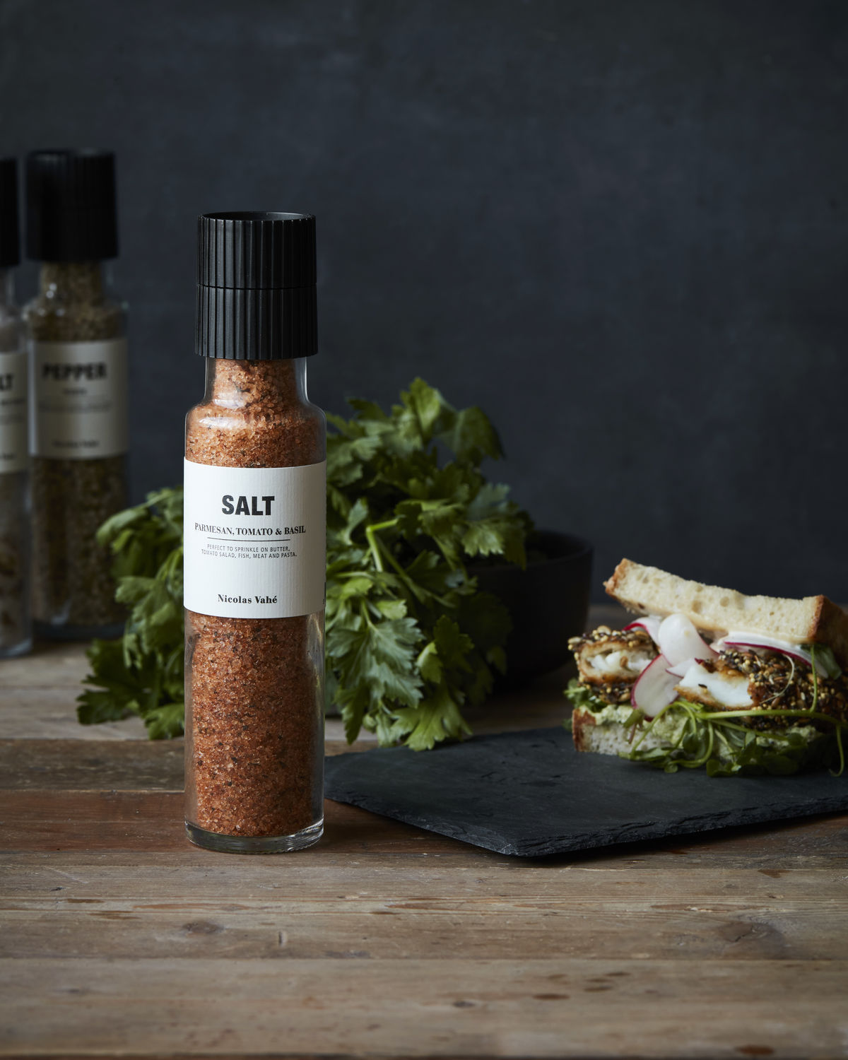 Salt, Parmesan, Tomato & Basil Café Society