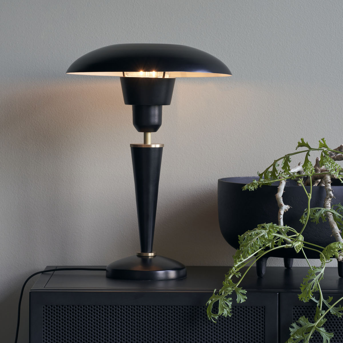 Table lamp, Opal, Black House Doctor