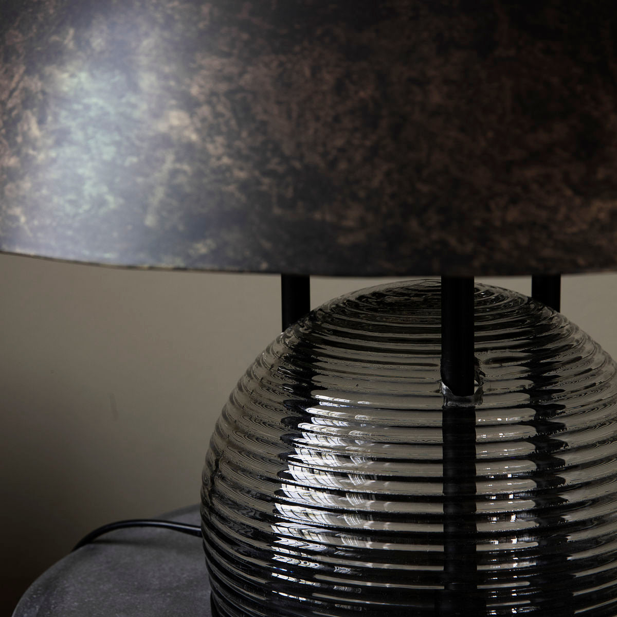 Table lamp, Umbra, Antique brown House Doctor