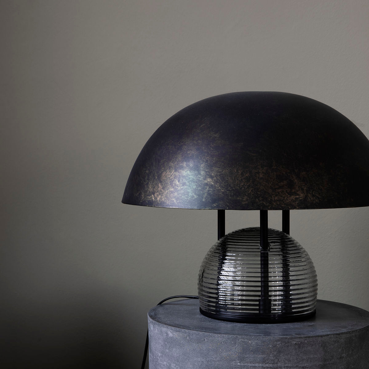 Table lamp, Umbra, Antique brown House Doctor