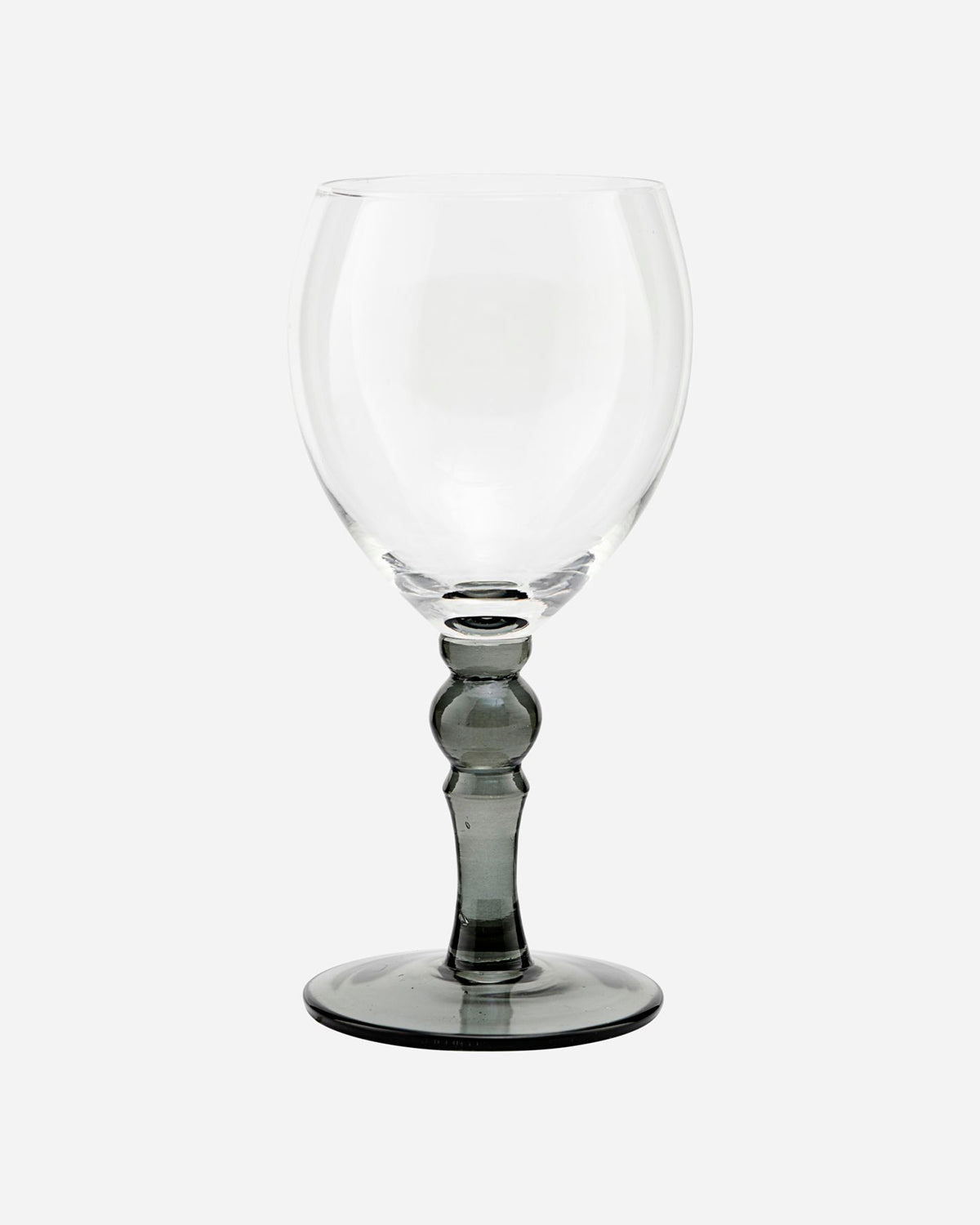 Wine Glass, Meyer, Clear/Grey House Doctor