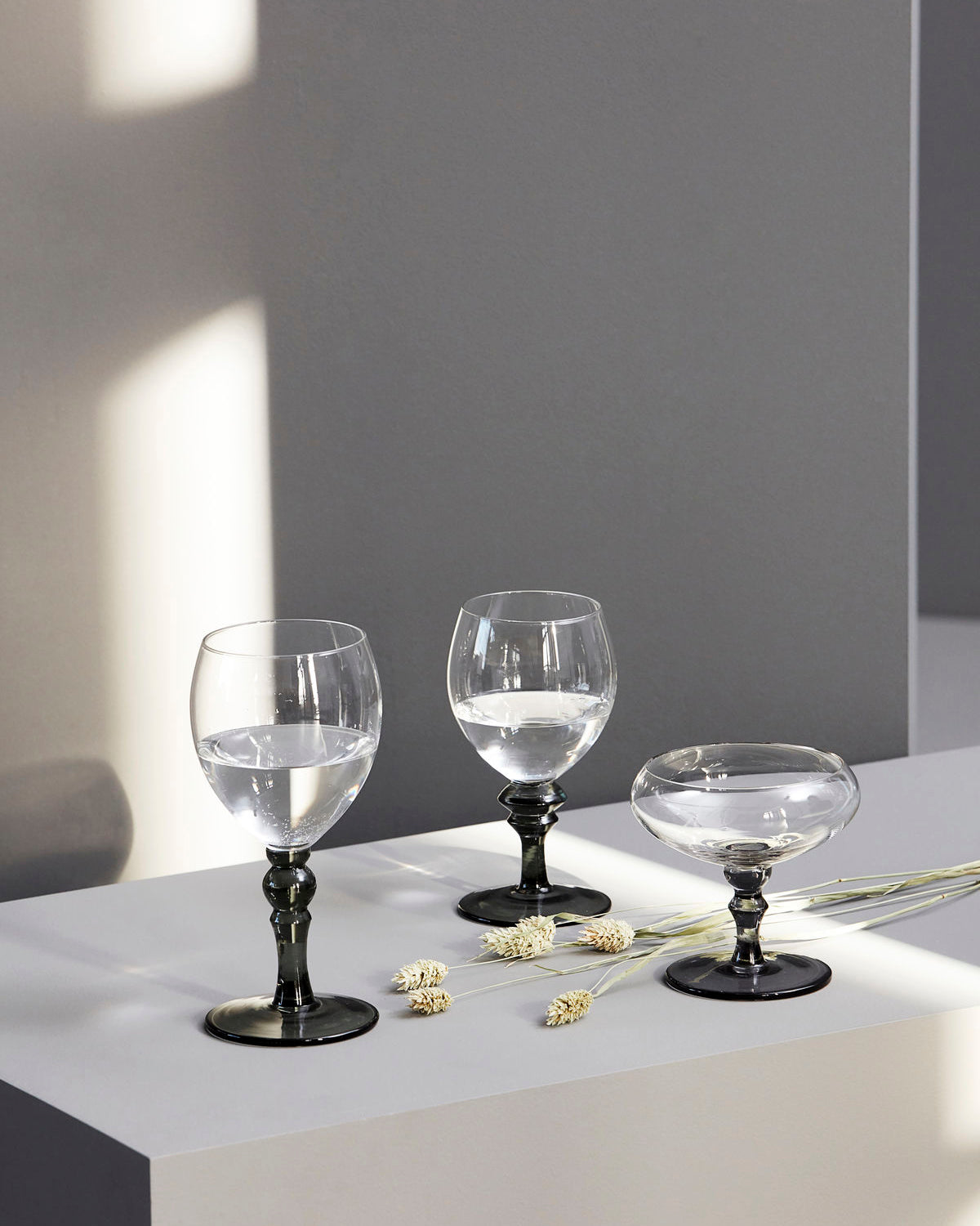Wine Glass, Meyer, Clear/Grey