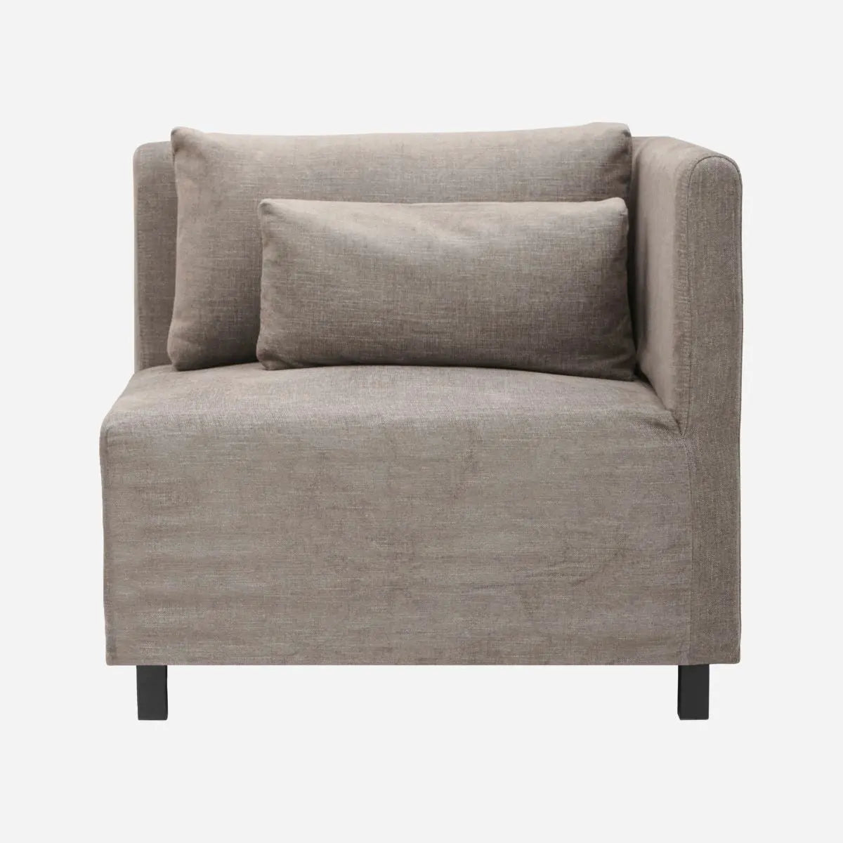 Sofa, Corner section, Hazel Night, Grey/Brown