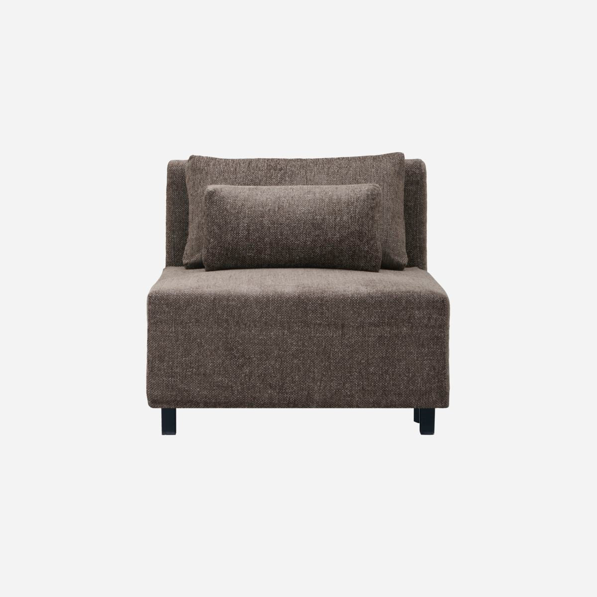 Sofa, Middle section, Camphor, Dark brown