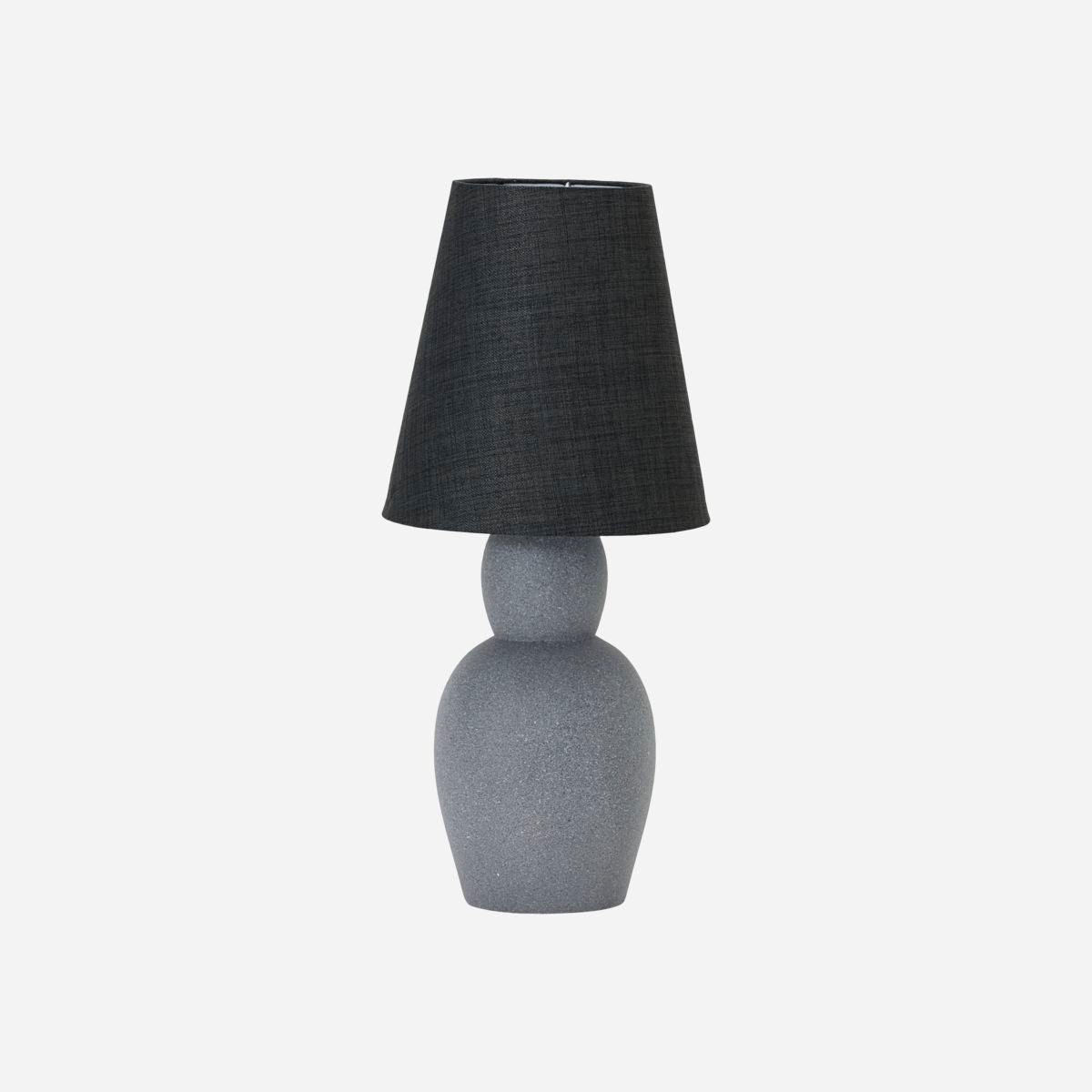 Table lamp incl. lamp shade, Orga, Grey