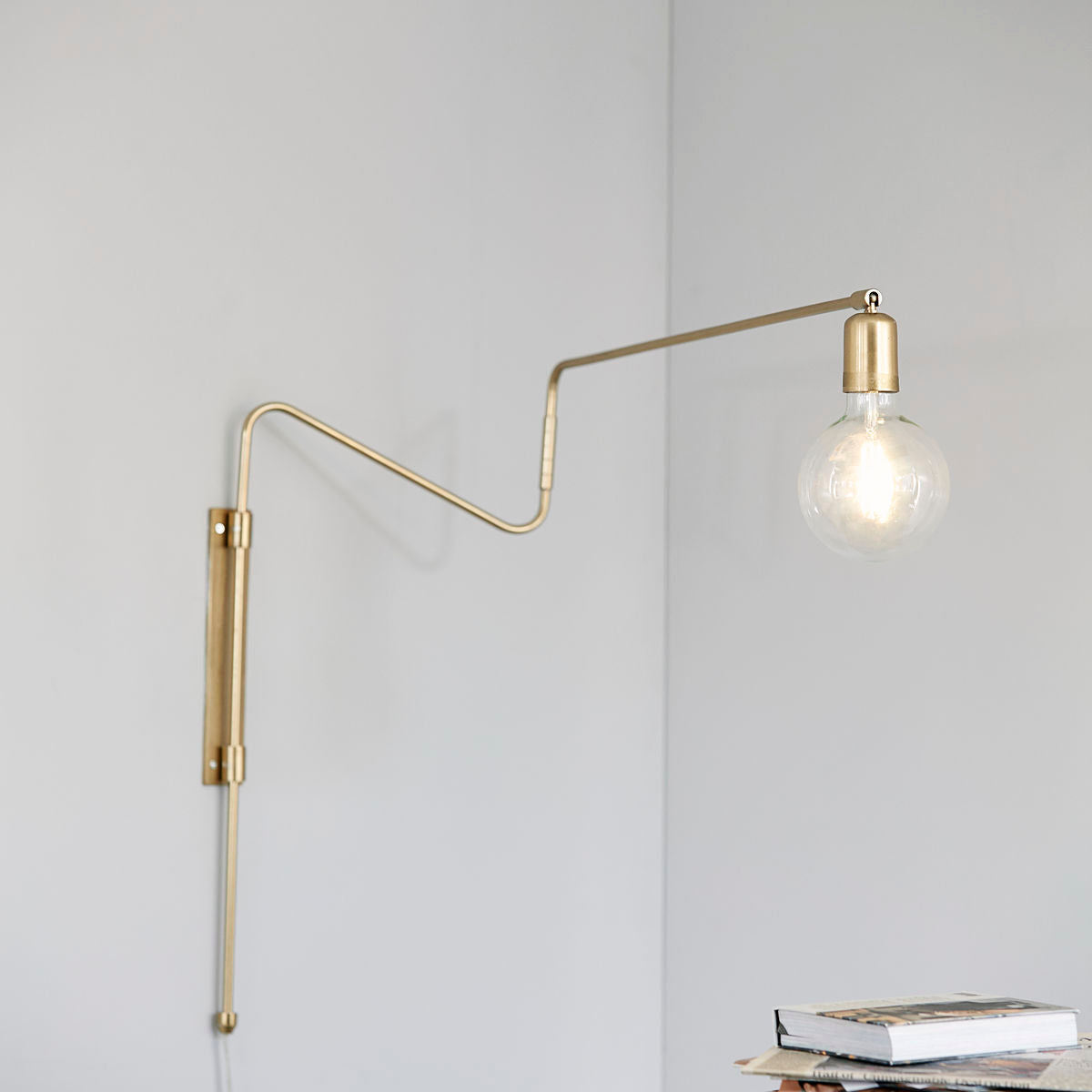 Wall lamp, Swing, Brass House Doctor