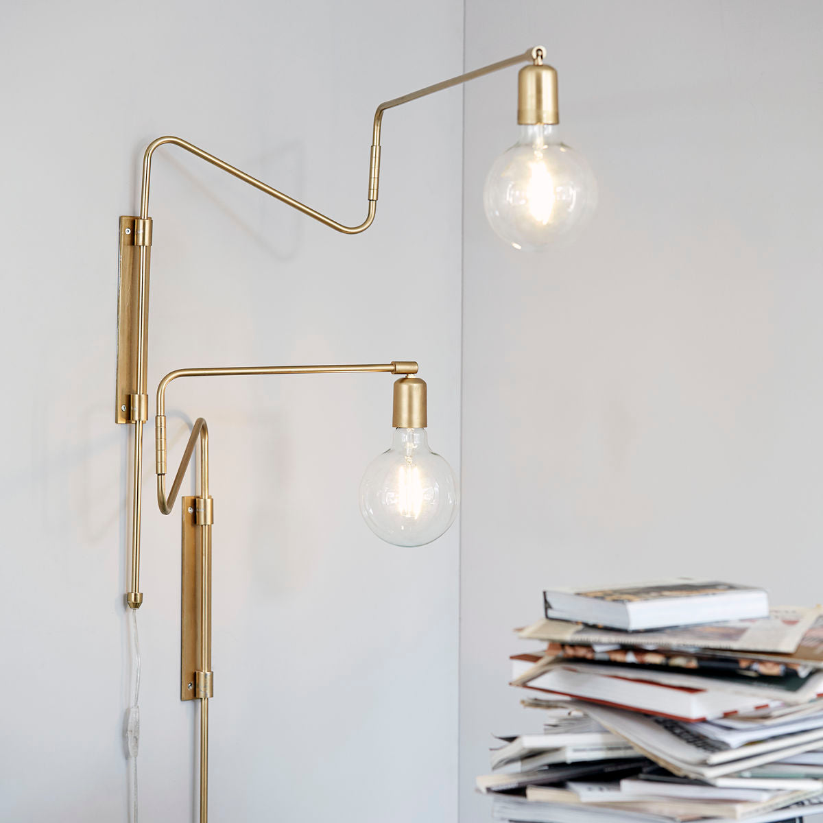 Wall lamp, Swing, Brass House Doctor