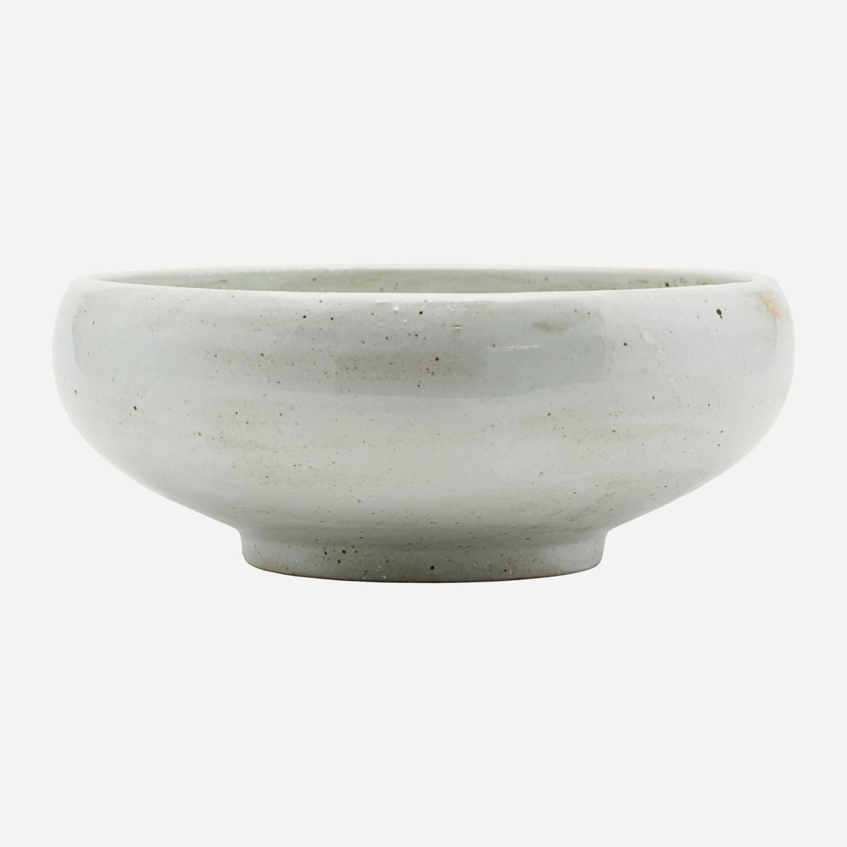 Bowl, Made, Ivory/Black