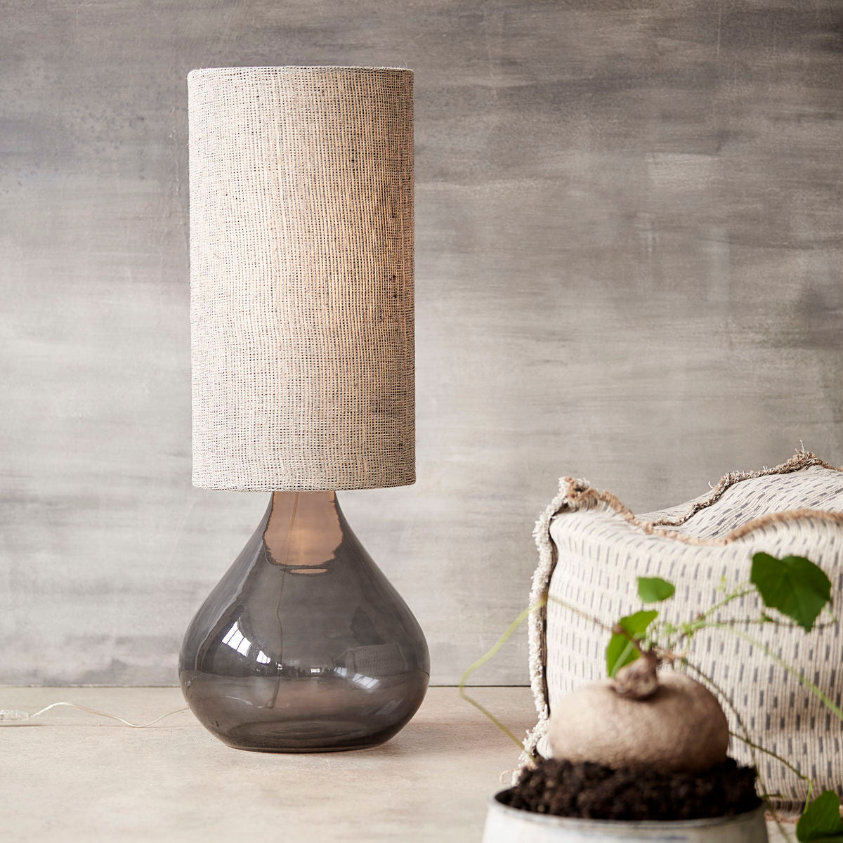 Table lamp, Big, Dark grey House Doctor