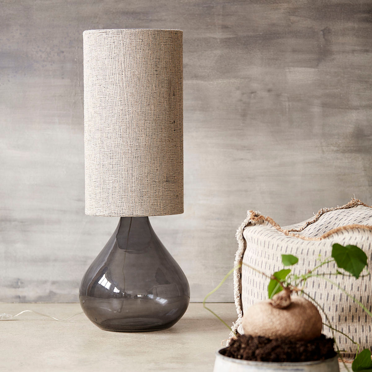 Table lamp, Big, Dark grey House Doctor