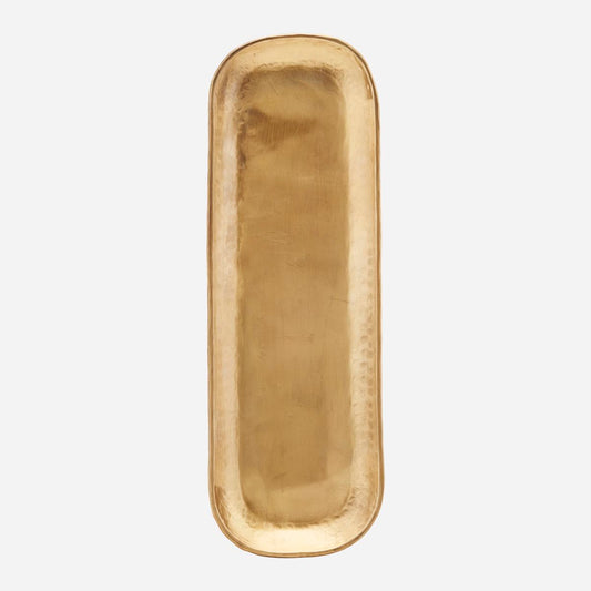 Tray, Rich, Brass (Set of 2) House Doctor