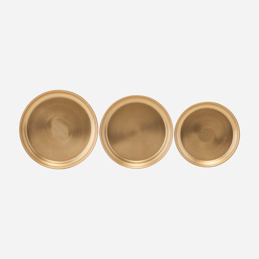 Tray, Use, Brass finish House Doctor